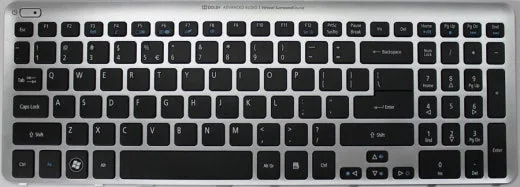 Клавиатура Acer Aspire E5-523 E5-553 E5-573 E5-574 E5-722 E5-752 E5-773 E5-774 E5-775 F5-521 F5-571 V3-574 ES1-533 VN7-572, VN7-592 Aspire 3 A315-51 A515-51 