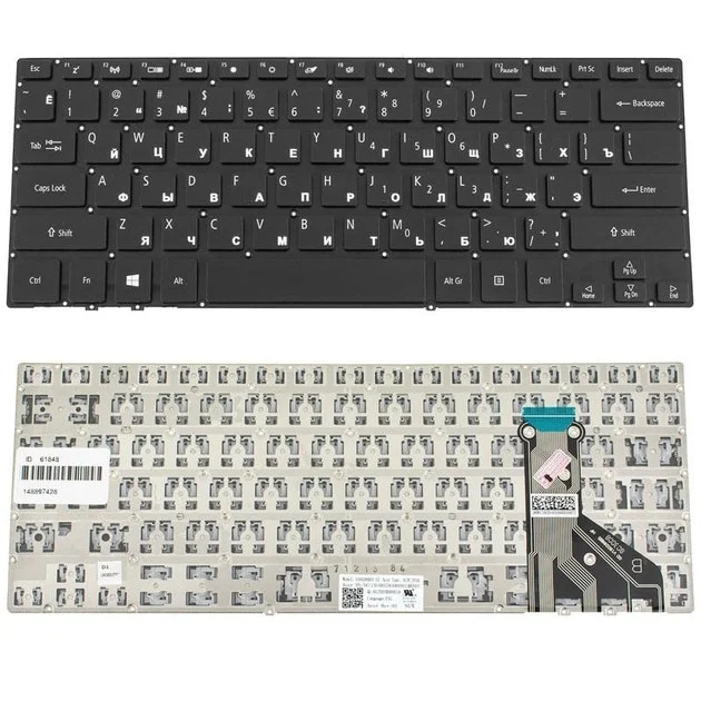 Клавиатура Acer Spin 7 SP714 Без подсветки
